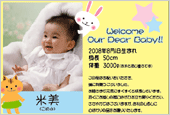 出産内祝い米 カードデザイン-015